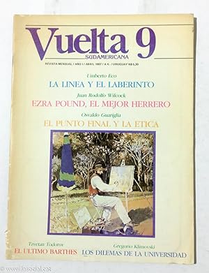 Immagine del venditore per Revista Vuelta (Sudamericana). Ao I. Abril de 1987. Nmero 9 venduto da La Social. Galera y Libros