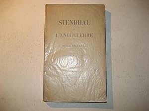 Seller image for Stendhal et l'Angleterre for sale by biblio antiques