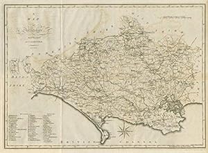 A Map of Dorsetshire from The Best Authorities.