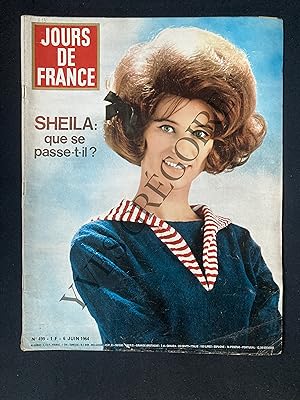 JOURS DE FRANCE-N°499-6 JUIN 1964-SHEILA