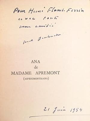 Madame Apremont