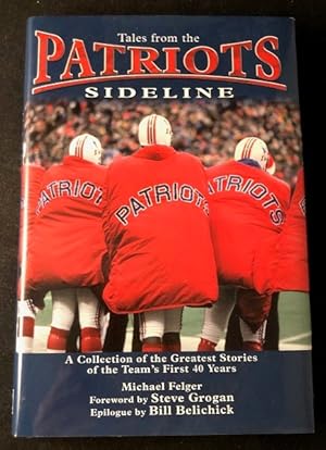 Bild des Verkufers fr Tales from the Patriots Sideline zum Verkauf von Back in Time Rare Books, ABAA, FABA