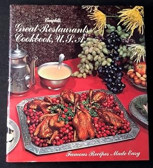 Campbell's Great Restaurants Cookbook, USA (1st Printing)