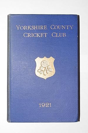 Yorkshire County Cricket Club 1921 Annual Report]