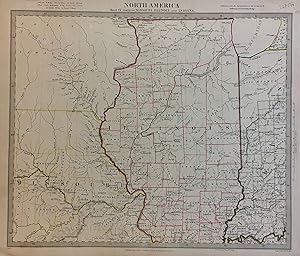 North America Sheet IX Parts of Missouri, Illinois, and Indiana