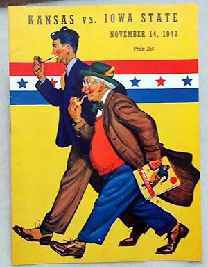 [Souvenir Football Game Program], Kansas Vs. Iowa State, November 14, 1942