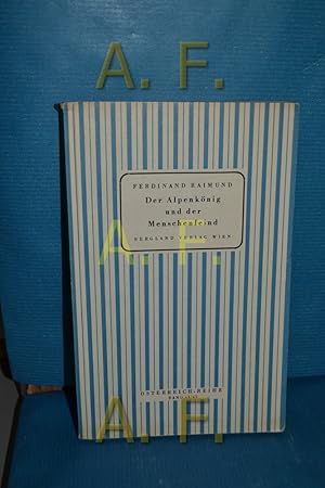 Bild des Verkufers fr Der Alpenknig und der Menschenfeind, Romantisch-Komisches Original-Zauberspiel in 2 Aufzgen (sterreich-Reihe 62/63) zum Verkauf von Antiquarische Fundgrube e.U.