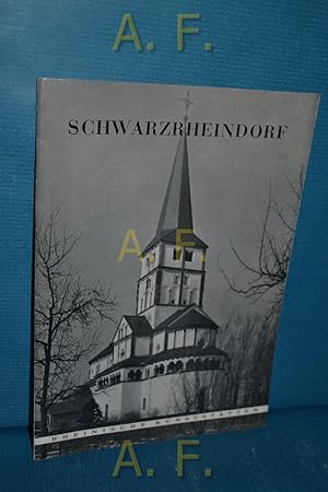 Bild des Verkufers fr Schwarzrheindorf : Rheinische Kunststtten Heft Schwarzrheindorf. zum Verkauf von Antiquarische Fundgrube e.U.