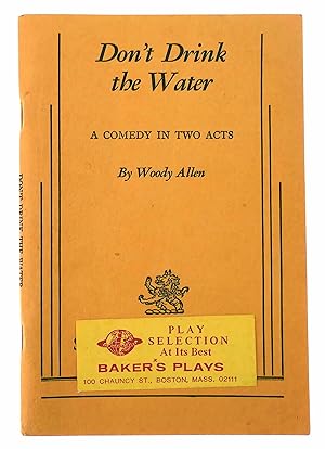 Seller image for Don't Drink the Water: A Comedy in Two Acts for sale by Black Falcon Books