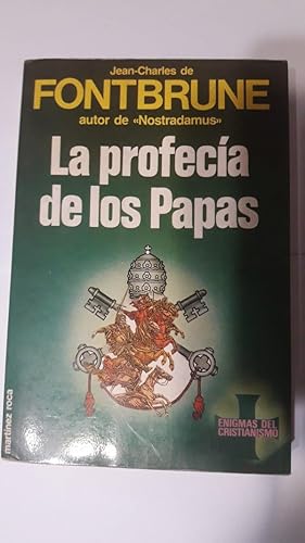 Seller image for La profecia de los Papas for sale by Libros Ambig