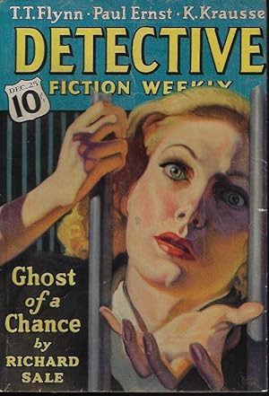 Imagen del vendedor de DETECTIVE FICTION Weekly: December, Dec. 25, 1937 a la venta por Books from the Crypt