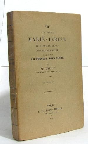 Imagen del vendedor de Vie de la vnrable marie-trse du coeur de jsus a la venta por crealivres