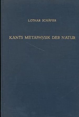 Kants Metaphysik der Natur