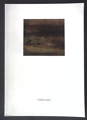 Seller image for Friedland: Aquarelle. for sale by books4less (Versandantiquariat Petra Gros GmbH & Co. KG)