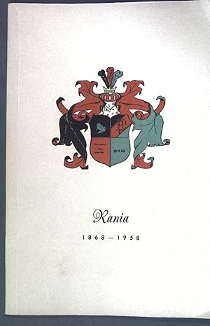 90 Jahre Rania München 1868-1958: Eine Denkschrift zum neunzigsten Stiftungsfest;