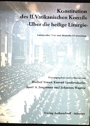 Seller image for Konstitution des II.Vatikanischen Konzils "ber die heilige Liturgie" for sale by books4less (Versandantiquariat Petra Gros GmbH & Co. KG)