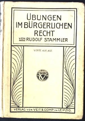 Bild des Verkufers fr bungen im Brgerlichen Recht zum akademischen Gebrauch und zum Selbststudium zum Verkauf von books4less (Versandantiquariat Petra Gros GmbH & Co. KG)