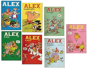 ALEX Comic de Buru Lan ( 7 ejemplares / 1-2-4-5-6-7-8) comic en color