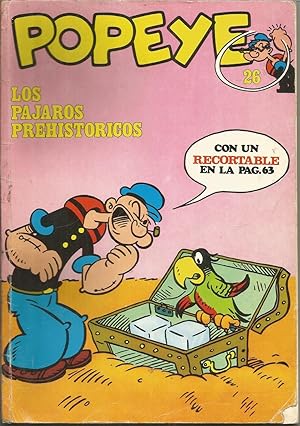 POPEYE 26 -LOS PAJAROS PREHISTORICOS comic en color