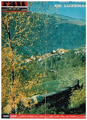 La Vie du Rail .Nº 1035 Les Talcs de Luzenac. 27 Février 1966