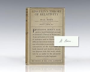 Bild des Verkäufers für Einstein's Theory of Relativity. zum Verkauf von Raptis Rare Books