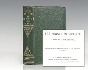 Immagine del venditore per On the Origin of Species by Means of Natural Selection, or the Preservation of Favoured Races in the Struggle for Life. venduto da Raptis Rare Books