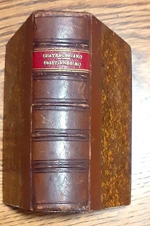 Seller image for Genio del Cristianesimo. Volume I. e Volume II 1854/55 for sale by Studio bibliografico De Carlo