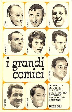 Image du vendeur pour I grandi comici Rizzoli 1966 mis en vente par Studio bibliografico De Carlo