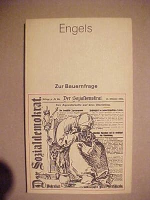 Seller image for Zur Bauernfrage Der Deutsche Bauer Was War Er Was Ist Er Was Knnte Er Sein. for sale by Versandantiquariat Ingo Lutter