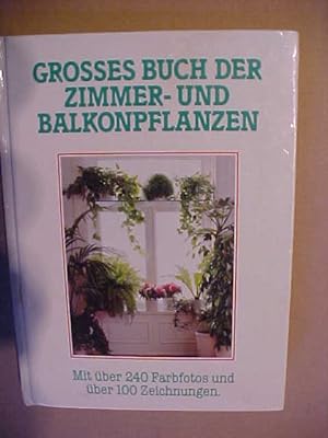 Grosses Buch Der Zimmer Und Balkonpflanzen Mit Über 240 Fotos Und 100 Zeichnungen.