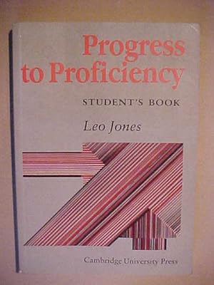 Progress to Proficiency Std Book: Student Book.