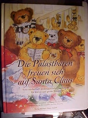 Die Palastbären freuen sich auf Santa Claus.