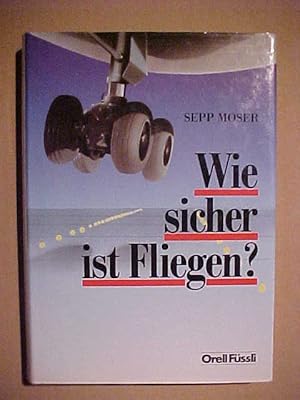 Bild des Verkufers fr Wie sicher ist Fliegen?. zum Verkauf von Versandantiquariat Ingo Lutter