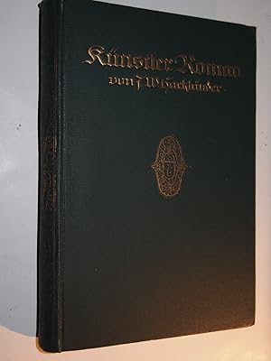 Bild des Verkufers fr Kunstlerroman Zweiter Band. zum Verkauf von Versandantiquariat Ingo Lutter