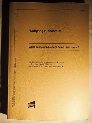 Willst zu meinen Liedern deine Leier drehn? Zur Semantik der musikalischen Sprache in Schuberts W...