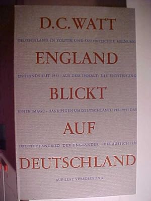 Imagen del vendedor de England blickt auf Deutschland. a la venta por Versandantiquariat Ingo Lutter
