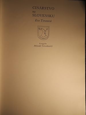 Cinarstvo na Slovensku. Text in Slowakisch.