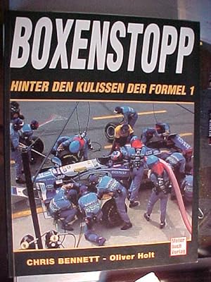 Seller image for Boxenstopp : hinter den Kulissen der Formel 1. for sale by Versandantiquariat Ingo Lutter