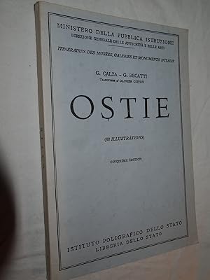 Image du vendeur pour Itinraire des muses et monuments d italie n1 ostie. mis en vente par Versandantiquariat Ingo Lutter