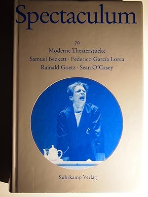 Vier moderne Theaterstücke 70 : Samuel Beckett, Federico García Lorca, Rainald Goetz, Sean O Casey.