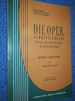 Imagen del vendedor de Die Oper Schriftenreihe ber musikalische Bhnenwerke - Boris Godunow v. Modest Mussorgskij. a la venta por Versandantiquariat Ingo Lutter