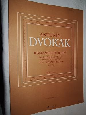 Romantische Stücke (Romantické kusy) op. 75 für Violine und Klavier (Paperback).