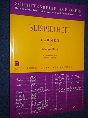 Bild des Verkufers fr Carmen: Werkeinfhrung von H. Menzel. Schlerheft. (Die Oper). zum Verkauf von Versandantiquariat Ingo Lutter