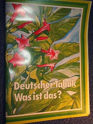 Deutscher Tabak . Was ist das.