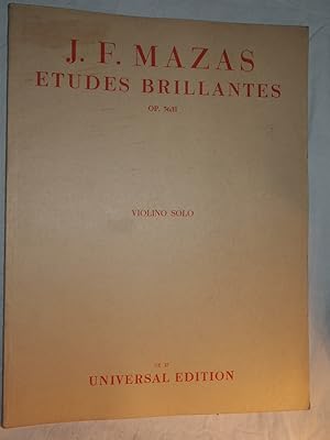Immagine del venditore per J.F.Mazas Etudes Brillantes OP.36 II Violino Solo B Nr. 37. venduto da Versandantiquariat Ingo Lutter