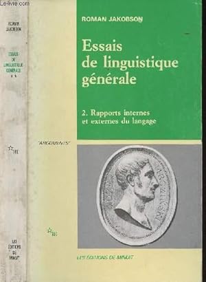 Seller image for Essais de linguistique gnrale - Rapports internes et externes du langage for sale by Le-Livre