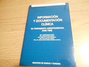 Imagen del vendedor de Información y documentación clínica. Su tratamiento jurisprudencia (1990-1999) a la venta por Librería Camino Bulnes