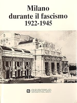 Milano durante il fascismo: 1922-1945