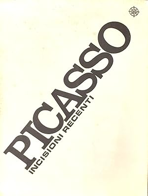 Immagine del venditore per Picasso. Incisioni recenti / Pablo Picasso. Incisioni recenti venduto da Studio bibliografico De Carlo