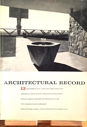 Image du vendeur pour Architectural Record. Building Types Study: Industrial Buildings mis en vente par Studio bibliografico De Carlo